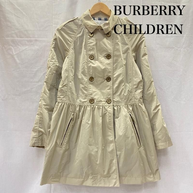 バーバリー チルドレン ヴァージンウール カシミアブレンドコート