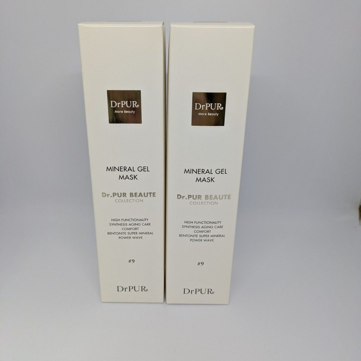 DrPUR ドクターピュールボーテ 9 ミネラルGELマスク フェイス用保湿ジェル 150g 2本セット