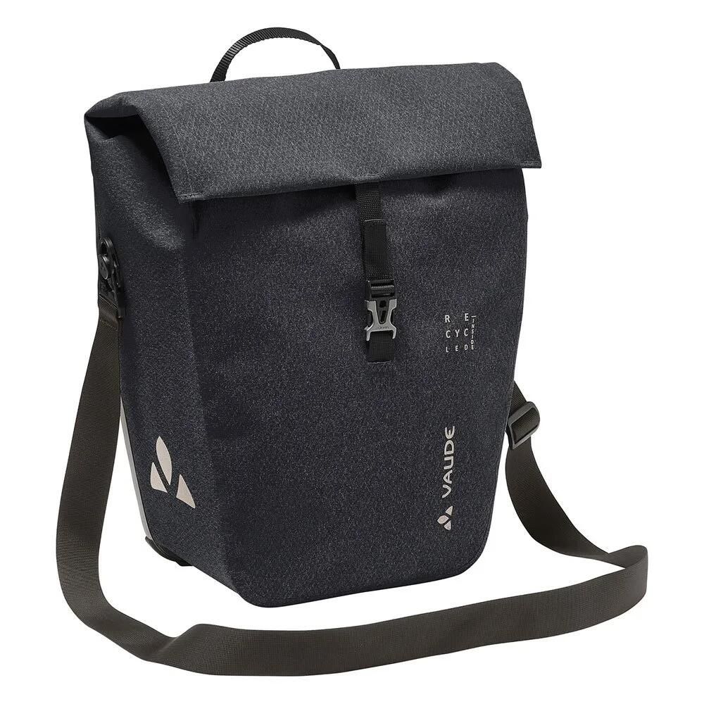 お取り寄せ ２～４週間で発送 ファウデ バイク リサイクル コミューター シングル 20L パニア Black t VAUDE BIKE ReCycle Commute Single 20L Pannier t
