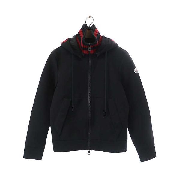 MONCLERモンクレールMAGLIACARDIGANフーデットロゴジップップパーカー 