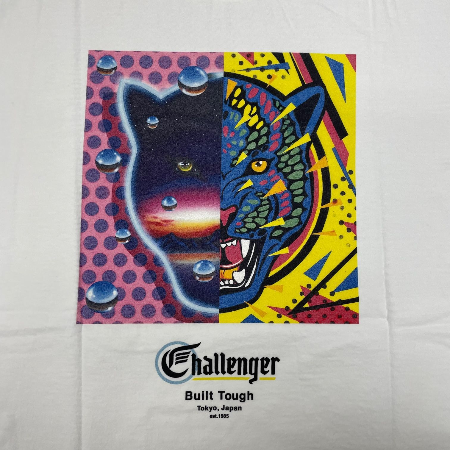 CHALLENGER xLOVE EAR ART TIGER TEE 白Sサイズ | www