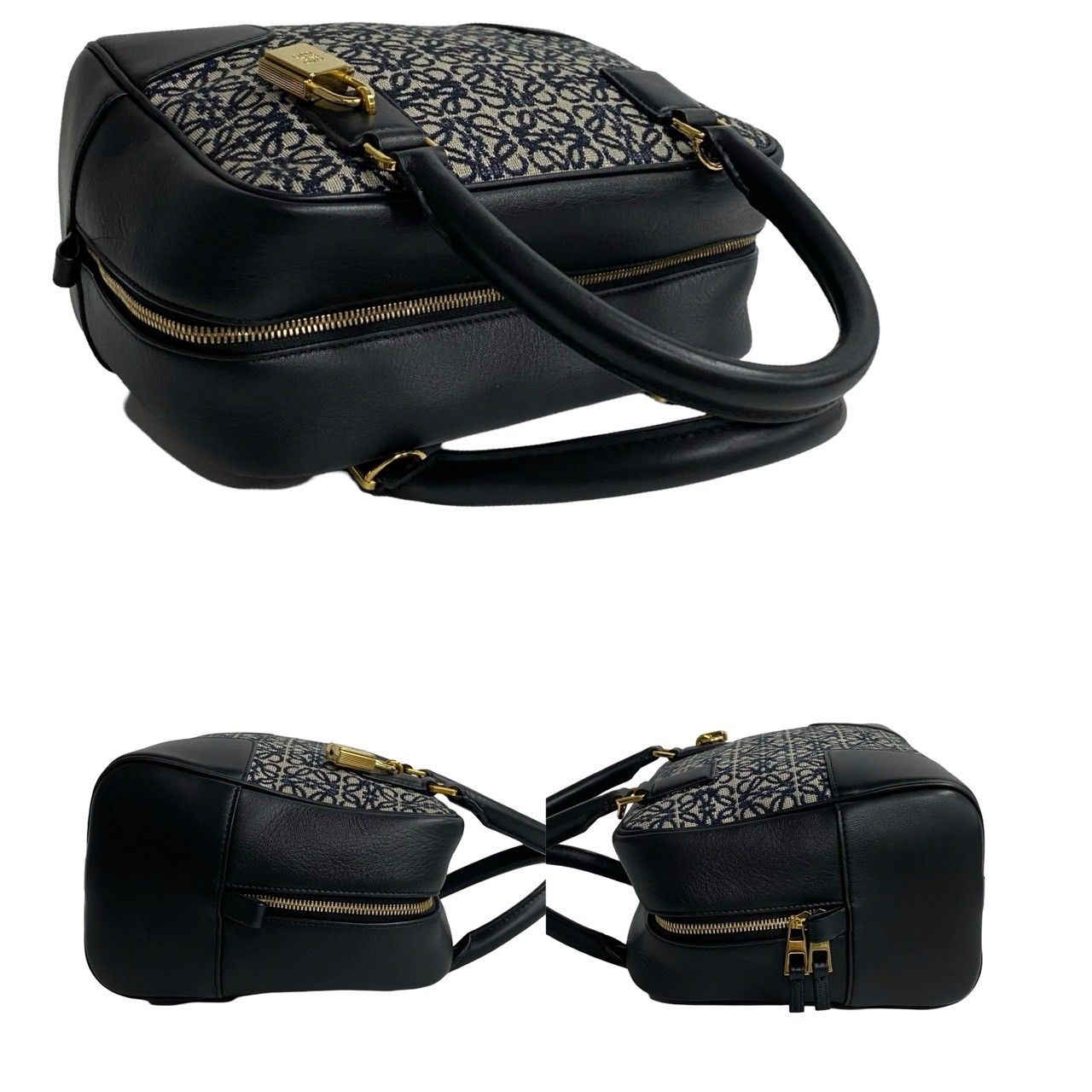 LOEWE （未使用 展示品）ロエベ アマソナ 28 ショルダー ハンドバッグ 斜め掛け カーフスキン レザー ジャガード タン ブラウン 茶  ゴールド金具 A039N08X02 : ブランドシティ - 通販 - Yahoo!ショッピング