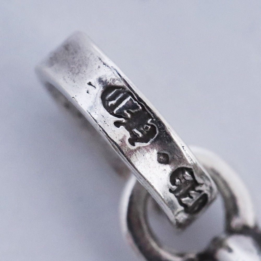 CHROME HEARTS CHクロスベビーファットチャーム with 2P ブルー