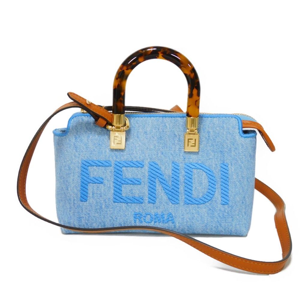 コンディション状態FENDI フェンディ バイ ザ ウェイ ミニ デニム ...