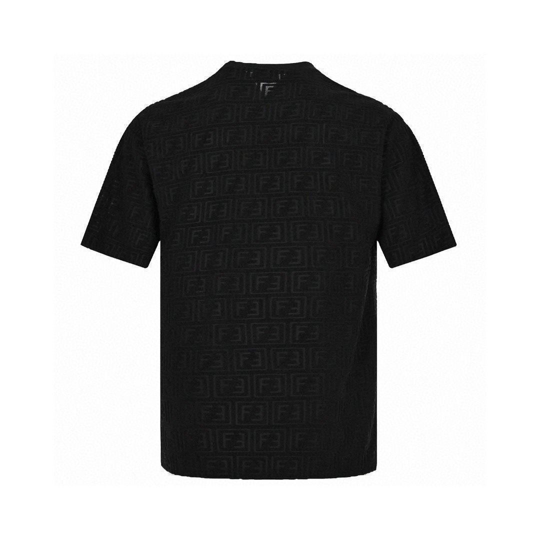 希少【FENDI】フェンディ FF タオル ロゴ Tシャツ 今日特価】Fendi / フェンディ 25ss ダブル F タオルジャカード