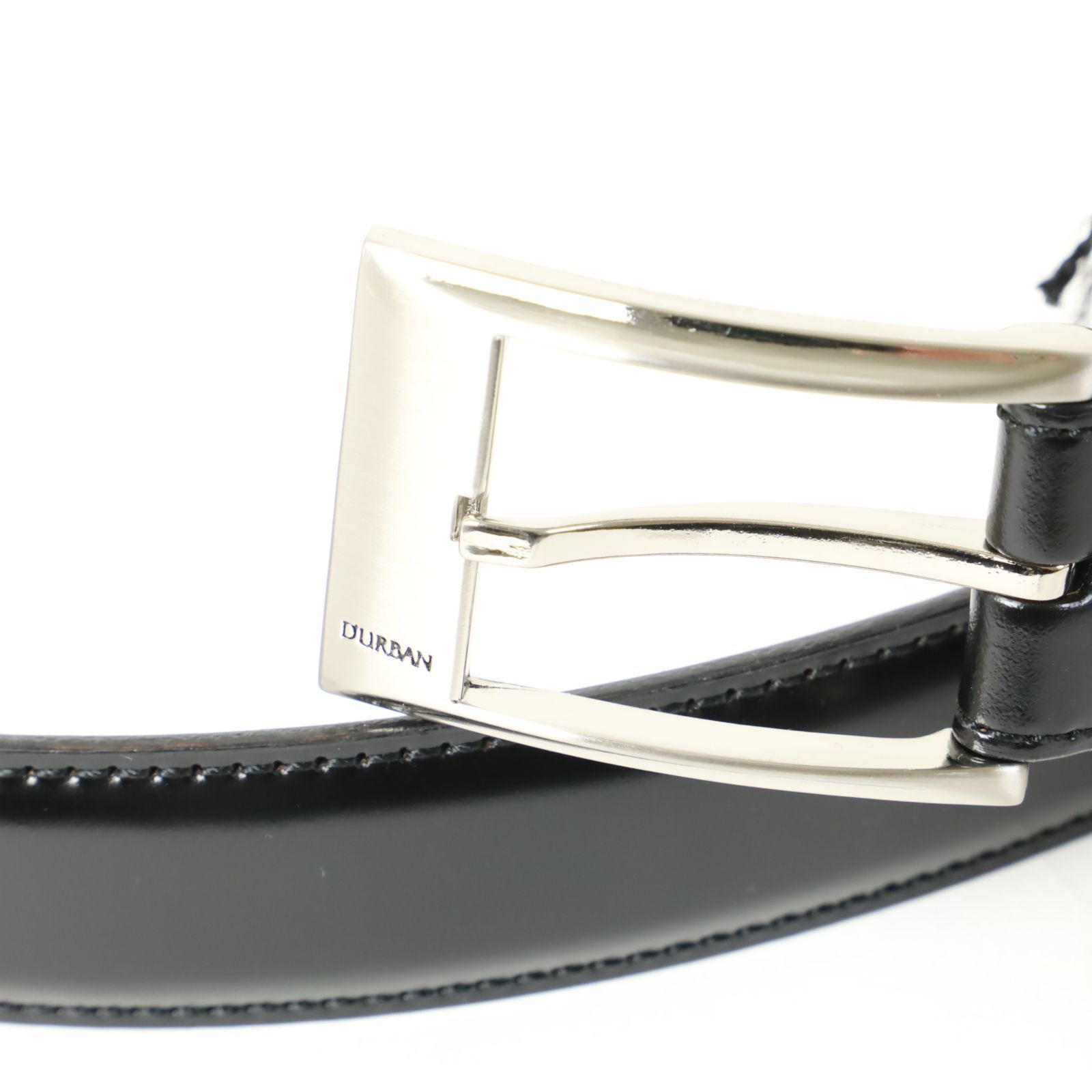 新品 DURBAN ダーバン コードバンベルト (1605590010) 本革 メンズ 馬