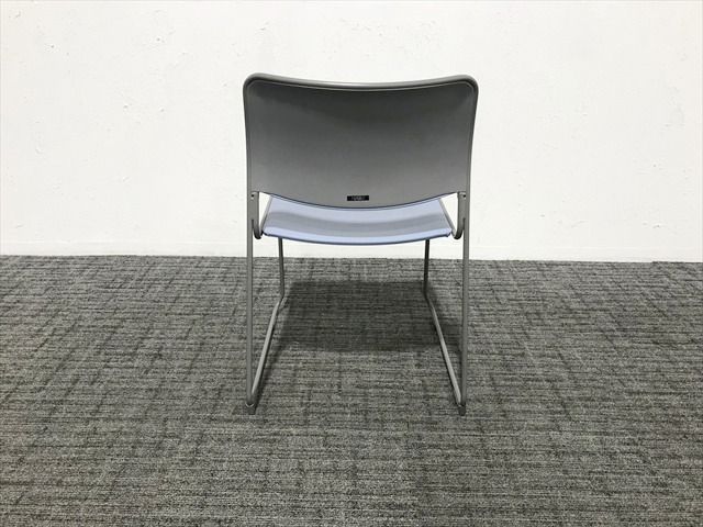 スタッキングチェア 肘無 ナイキ ブルー