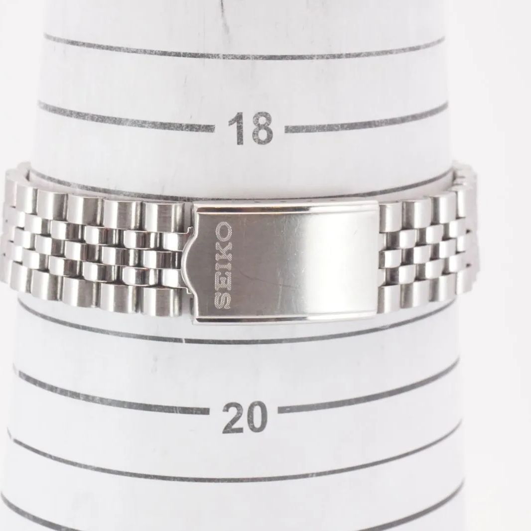 稼動品 セイコー SEIKO 5 7009-3110 自動巻き デイ/デイト シルバー