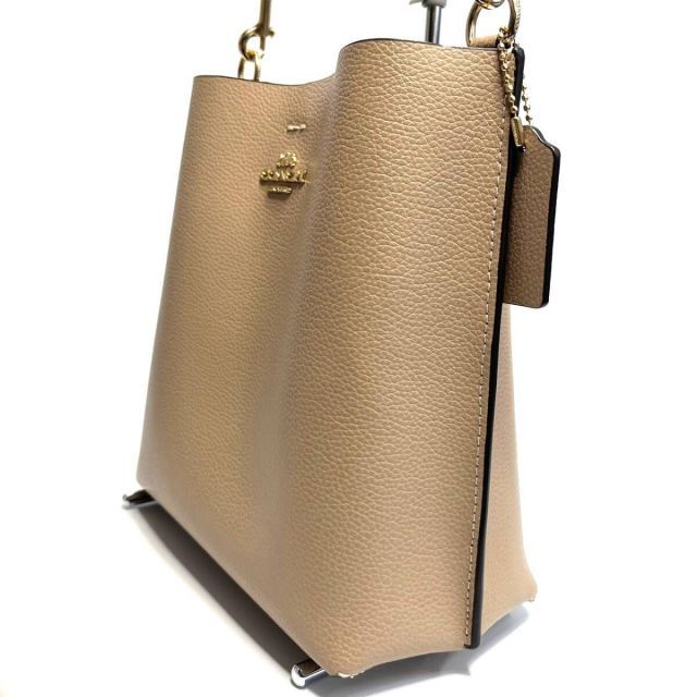 【COACH】ベージュ バケットバッグ COACH - 新品 コーチ COACH ハンドバッグ タウン バケット