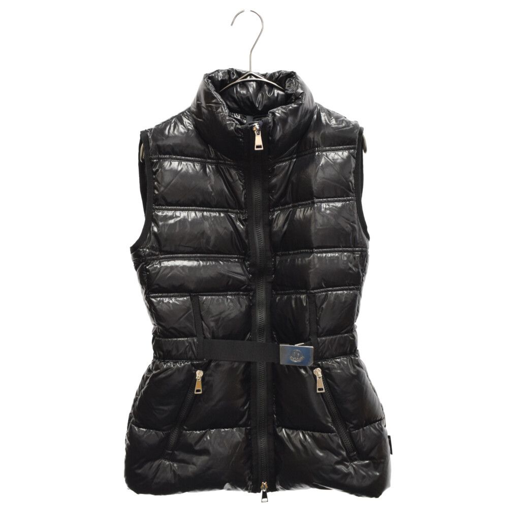 MONCLER (モンクレール) AIGRTTE GILET ロゴベルト付ダウンベスト