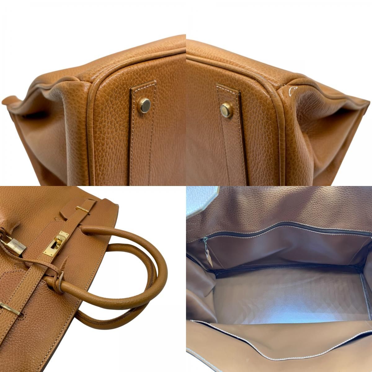 美品 HIGH-CLASS ハイクラス ハンドバッグ ゴールド金具 ハイ