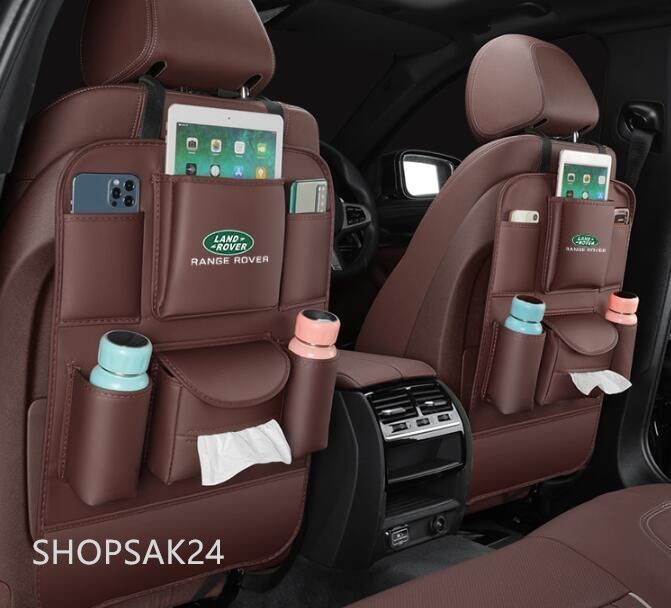 ランドローバー Land Rover  シートバックポケット 多機能仕上げバッグ 大容量 防水 防汚 カー用品便利グッズ  後部座席収納  車用収納ポケット 4色選択 全車種対応