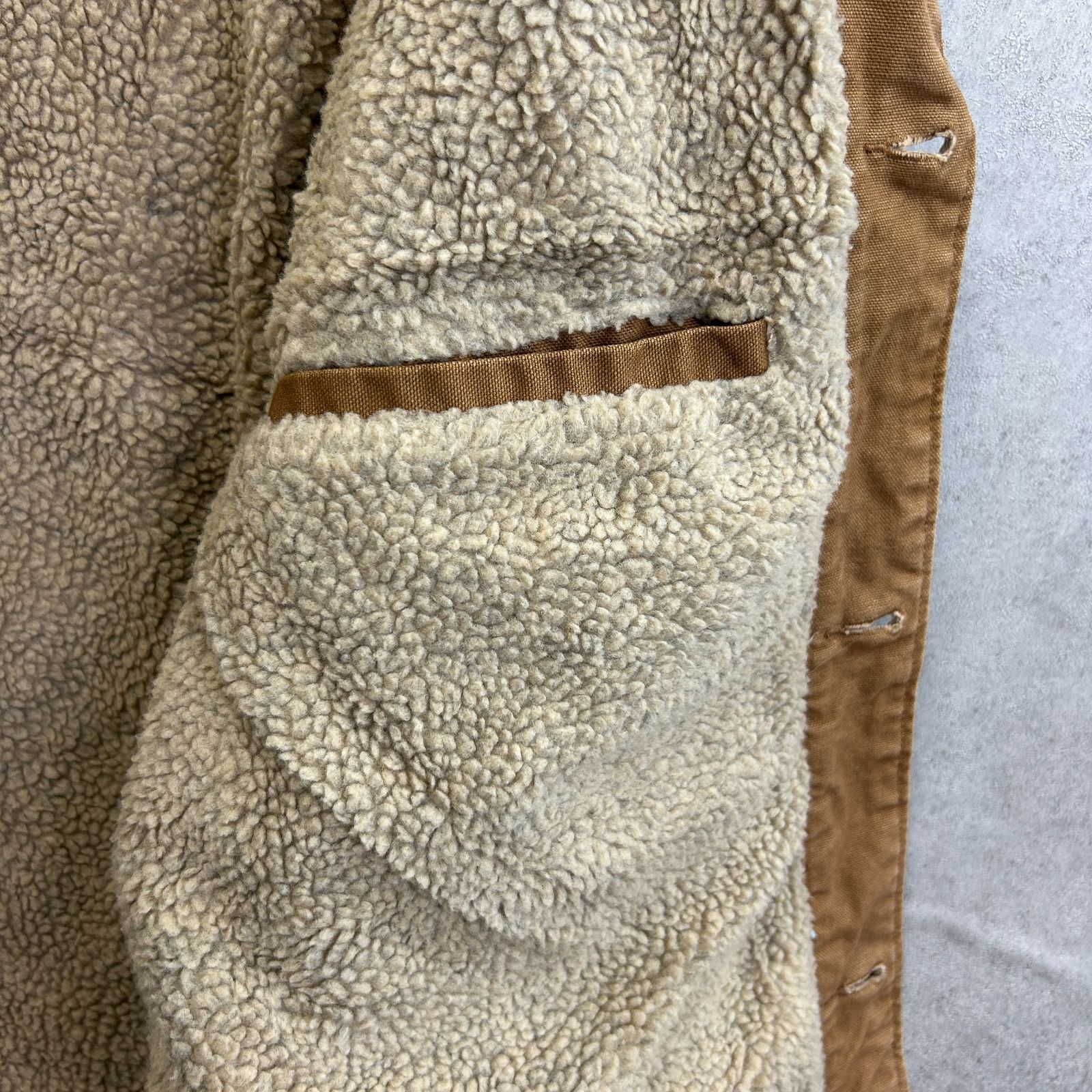 WOOLRICH カバーオール ダックジャケット 襟レザー 80's Ralph Lauren Duck Work Jacket SIZE M 80年代 ラルフ