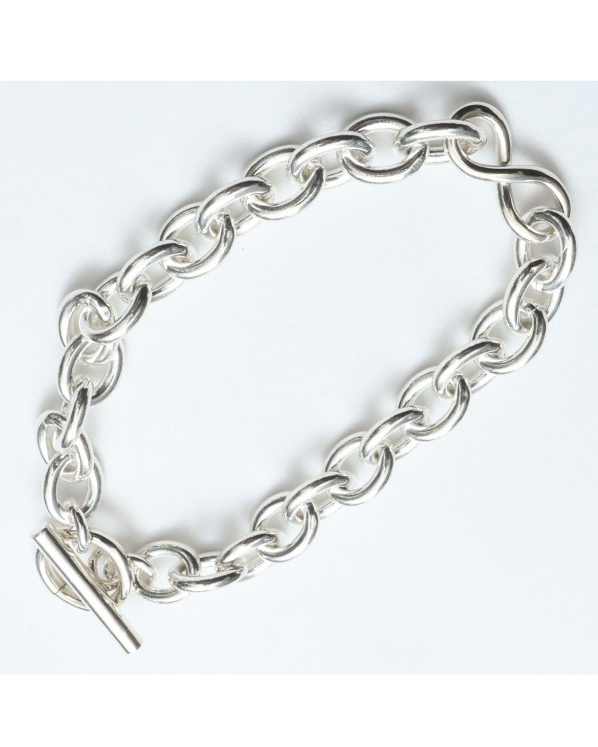 roundabout ラウンダバウト Silver Cross-Over Bracelet シルバー 