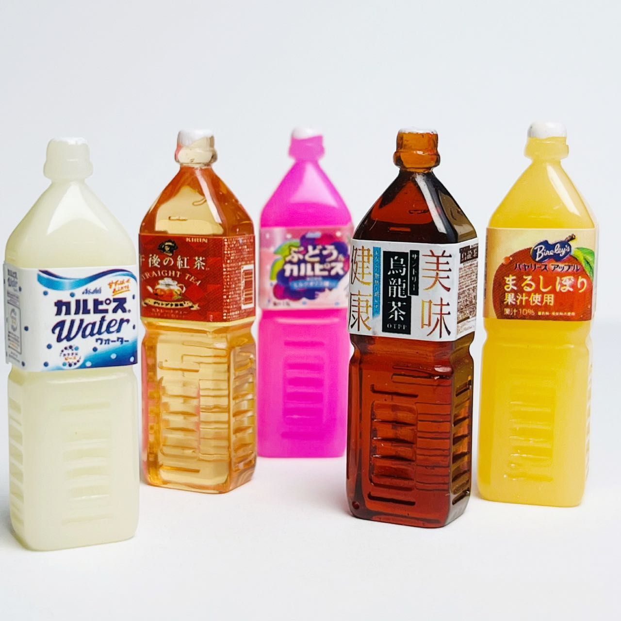 ミニチュア ミニチュアドリンク 5点 全5種類 ボトル 烏龍茶