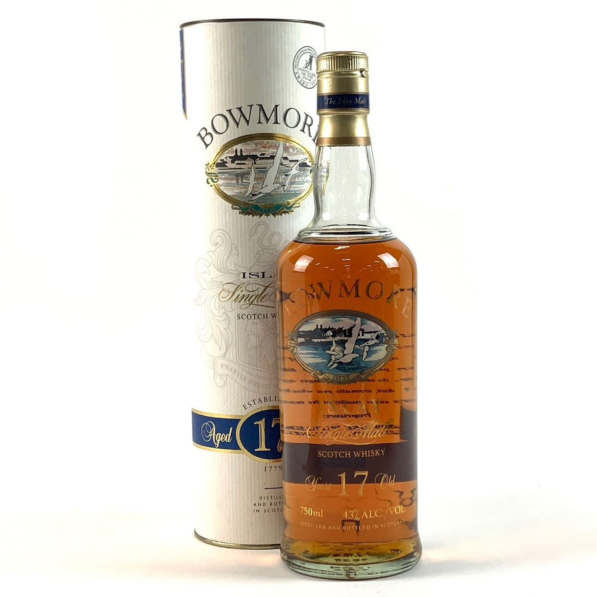 ボウモア BOWMORE 17年 シルクプリント 750ml スコッチウイスキー