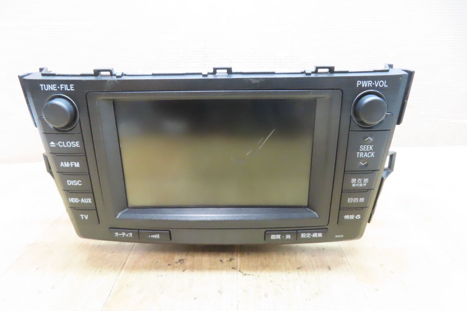 ☆F0401/トヨタ純正 86100-72010 マークX 10 GGA10 ANA10 HDDナビ