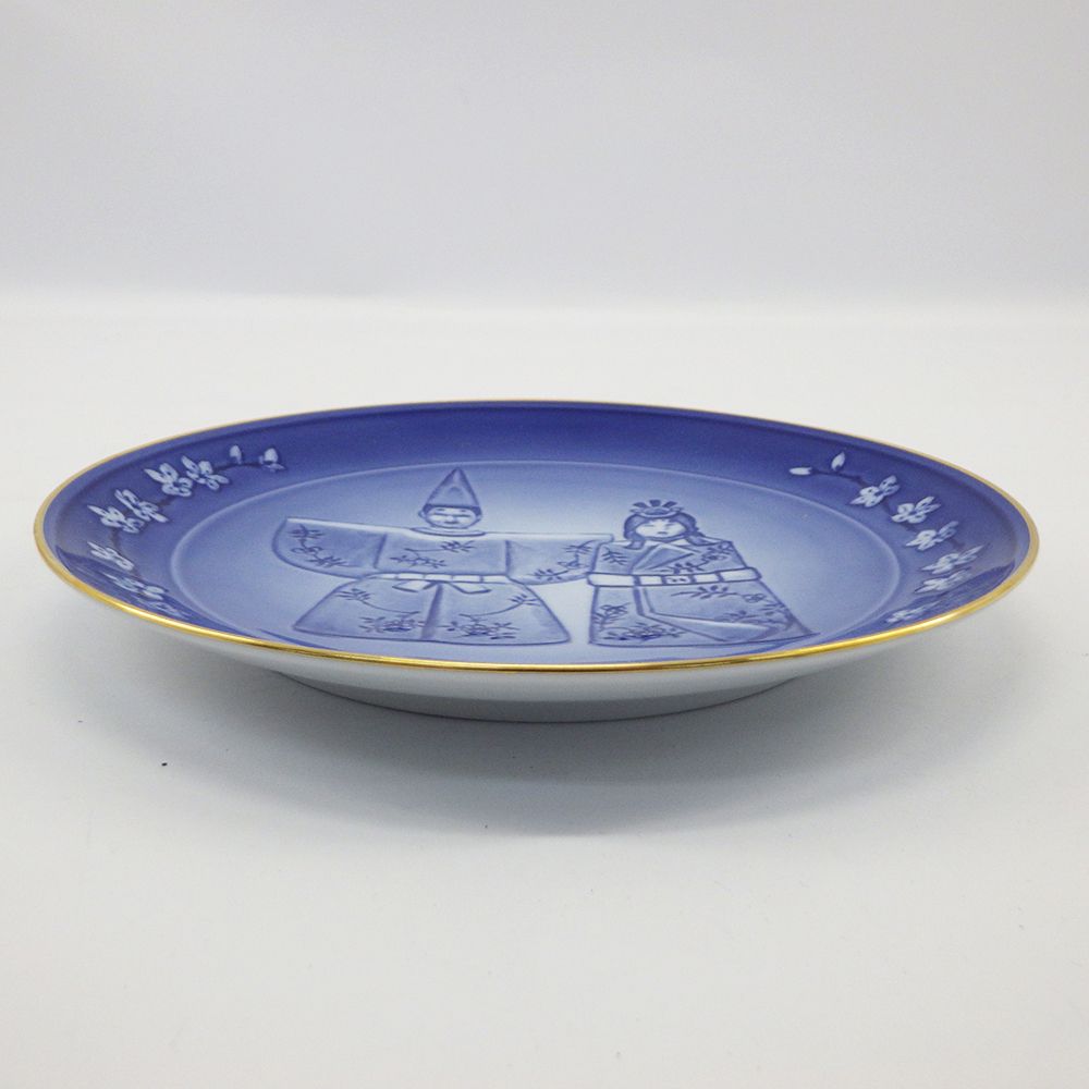 Royal Copenhagen ロイヤルコペンハーゲン 雛人形 プレート 箱付き