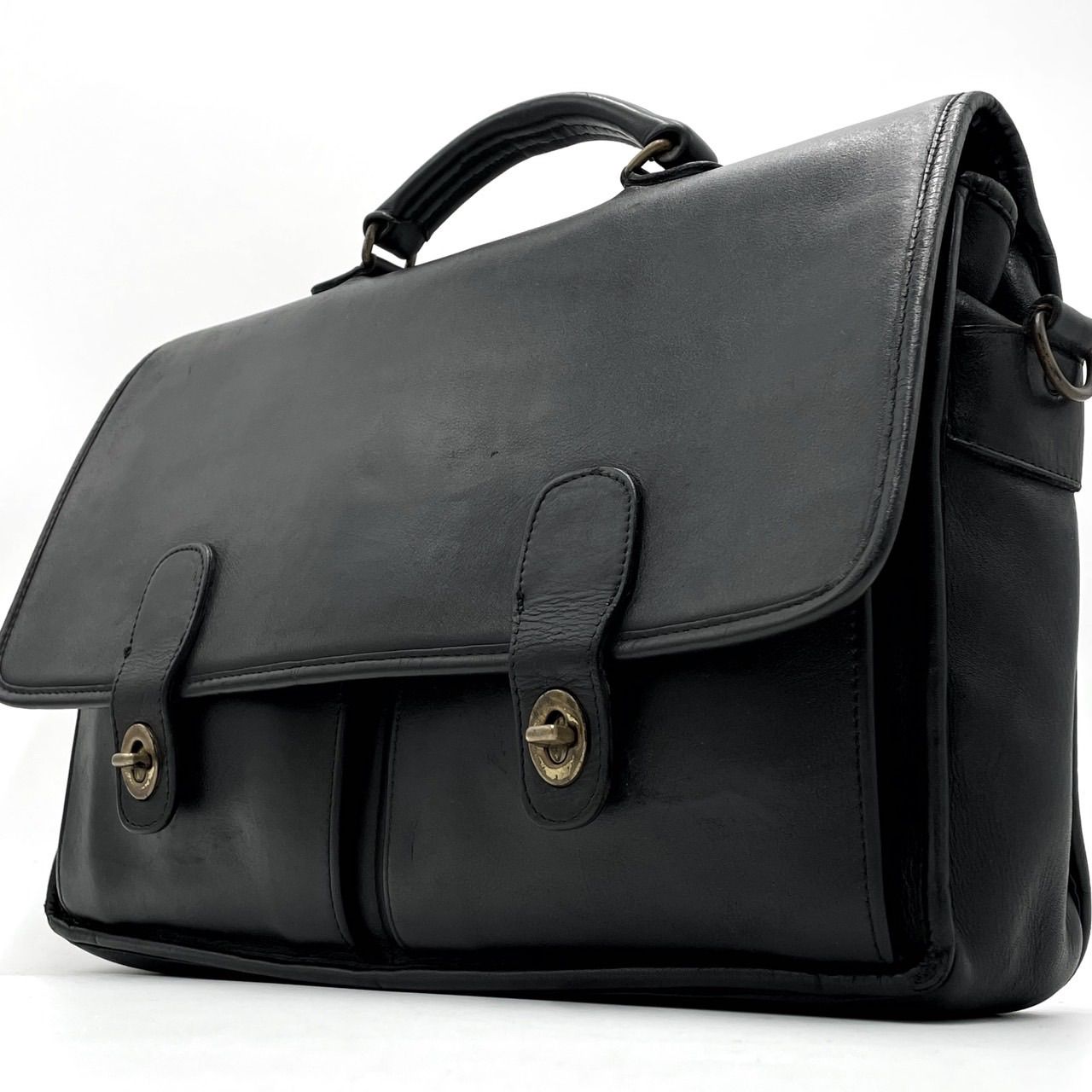 ヴィンテージ COACH オールドコーチ 本革ビジネスバッグ 2way A4