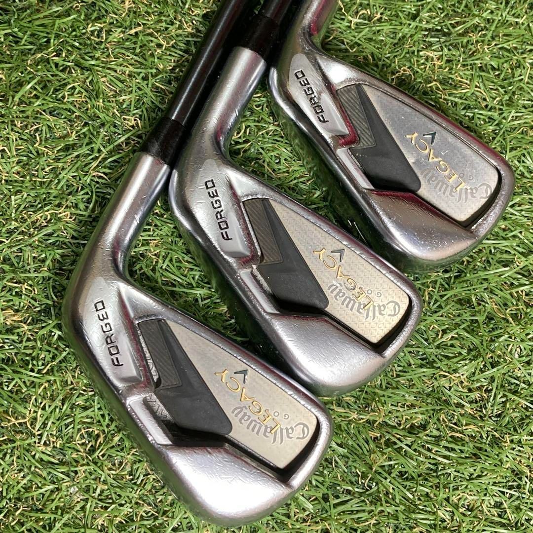 男女兼用　希少スペックシャフト　LEGACY レガシーアイアン7本　キャロウェイ 男女兼用 希少スペックシャフト LEGACY レガシーアイアン7本