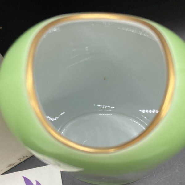 A353 香蘭社 有田焼 胡蝶蘭 花瓶 花器 花入 生け花 フラワーベース 壺