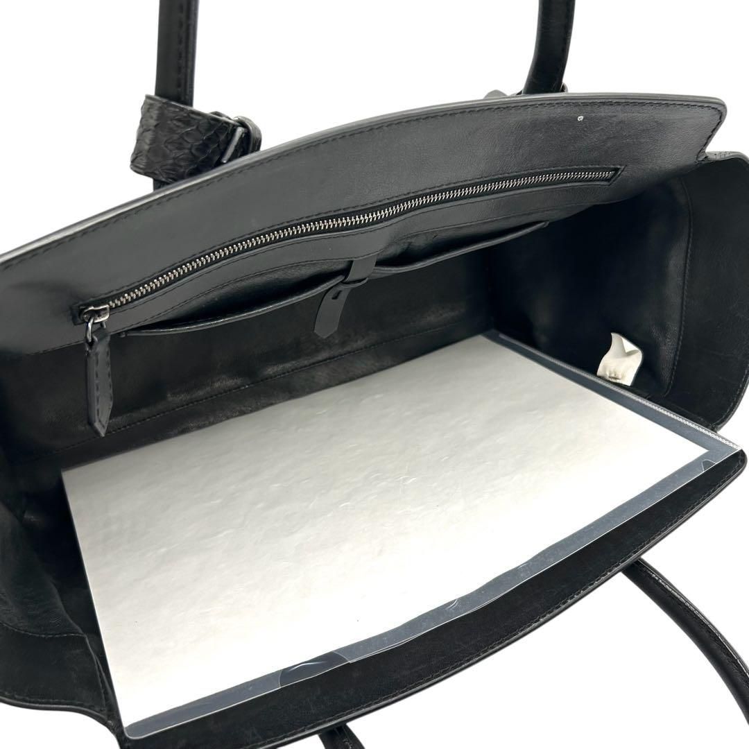 良品 704 リードクラッコフ トートバッグ レザー パイソン
