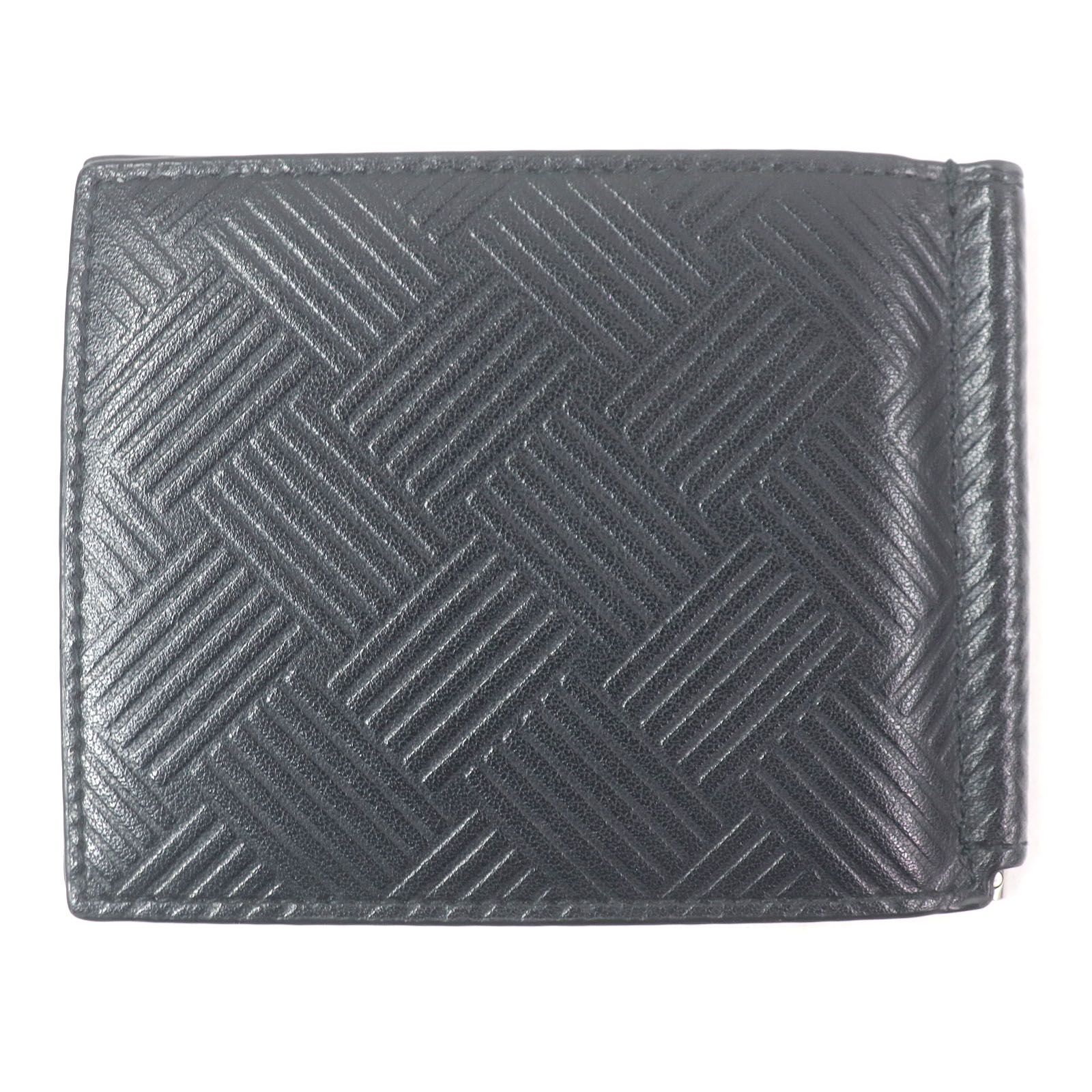 美品□BOTTEGAVENETA ボッテガヴェネタ イントレチャート レザー