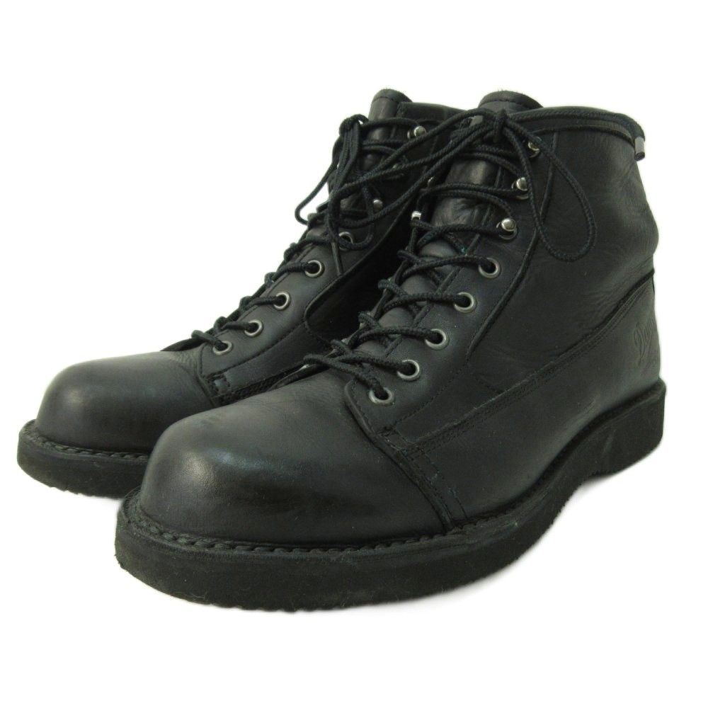 Danner 黒 レザー ハイカットブーツ ダナー DANNER バーリントン トレッキングブーツ レザー 黒