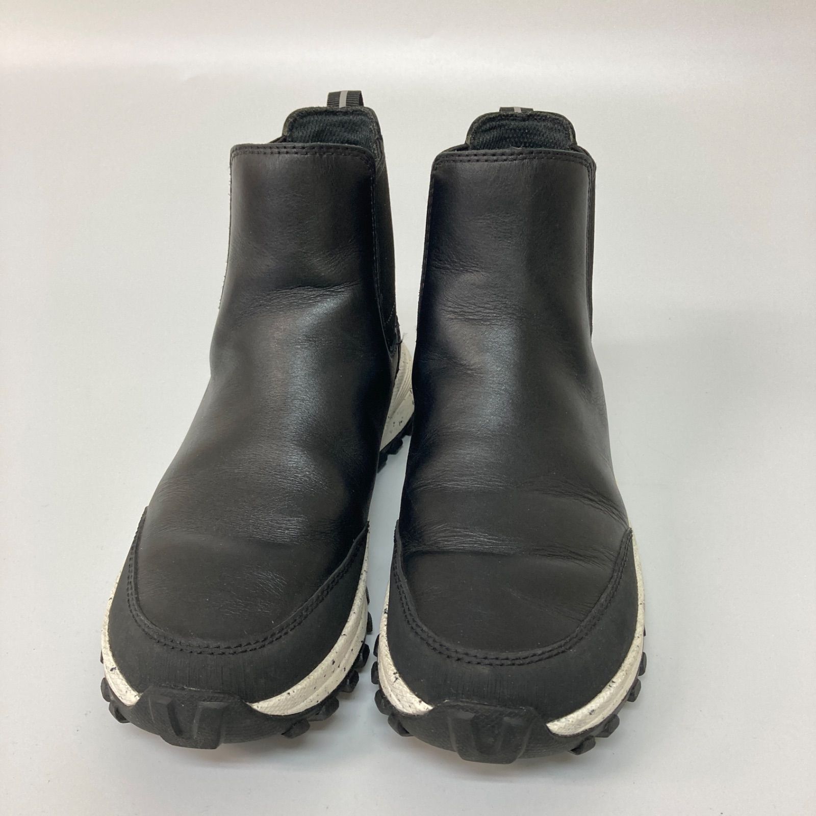 【激安大特価！】 CLarks クラークス 靴 ブーツ ATLトレックアップウォータープルーフ ブラック 23.5cm KS88