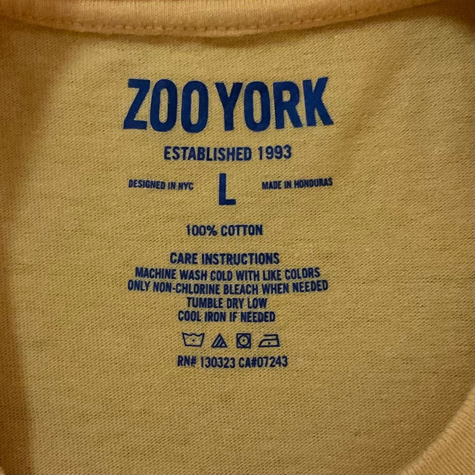 US古着 ZOO YORKズーヨーク スケートボードブランド 半袖Tシャツ
