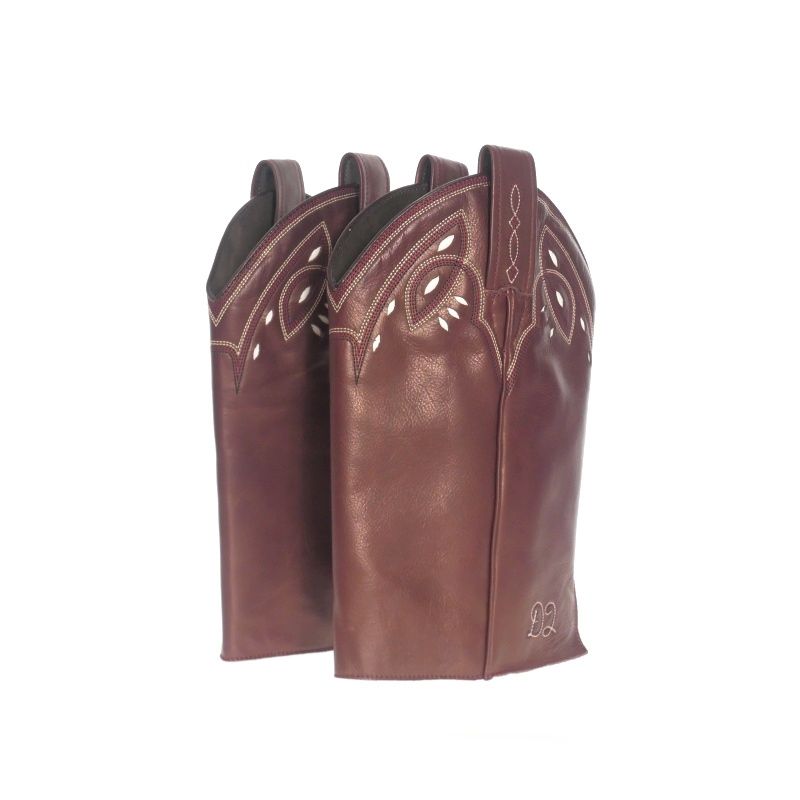 ディースクエアード DSQUARED2 23AW Gaiters ウエスタン レッグゲーター レッグカバー UNI ボルドー 赤 S83AS0010 正規