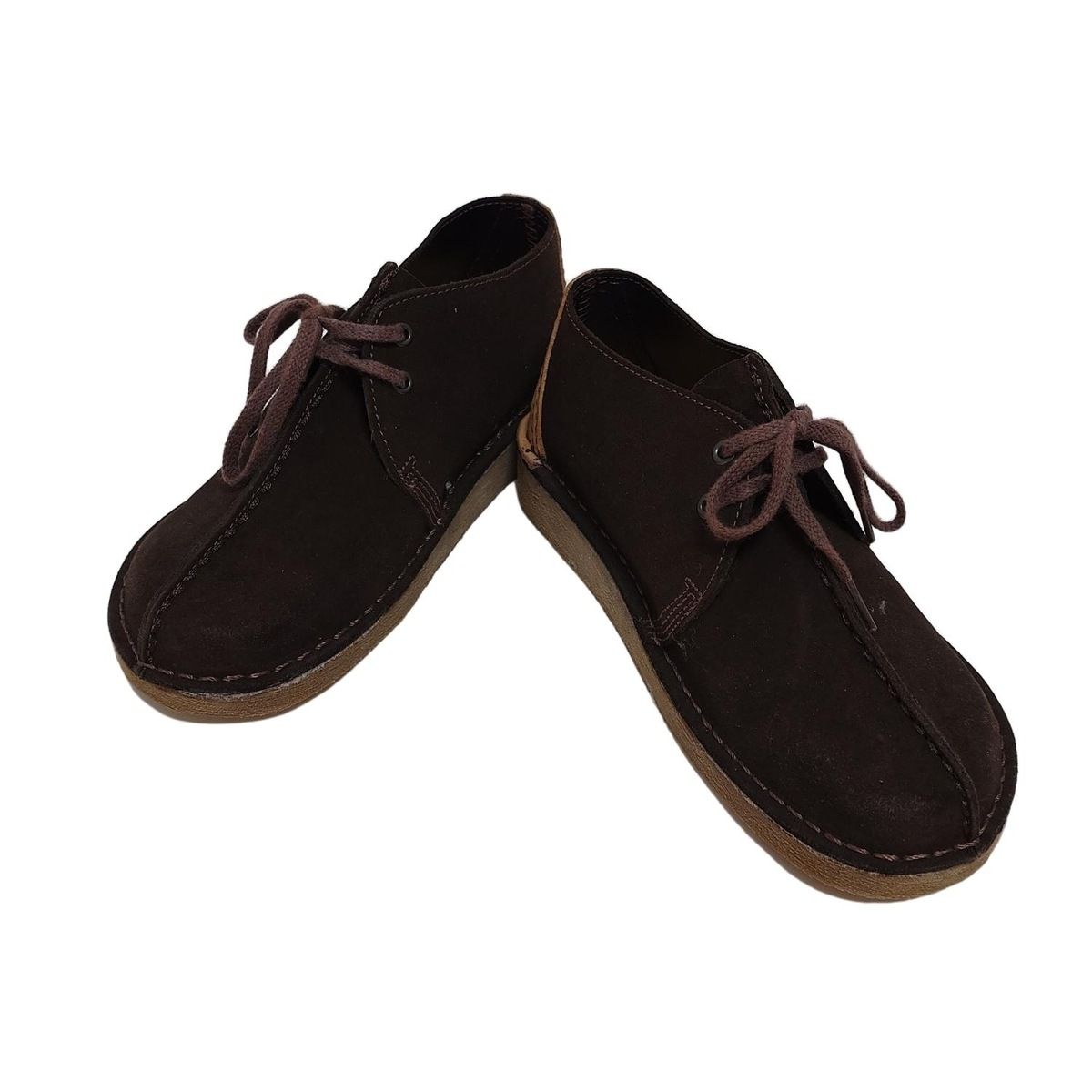 未使用級☆【Clarks】　クラークス　フラットレザーシューズ　ブラウン　靴 楽天市場】クラークス ヒーロー ハイカー スニーカー CLARKS