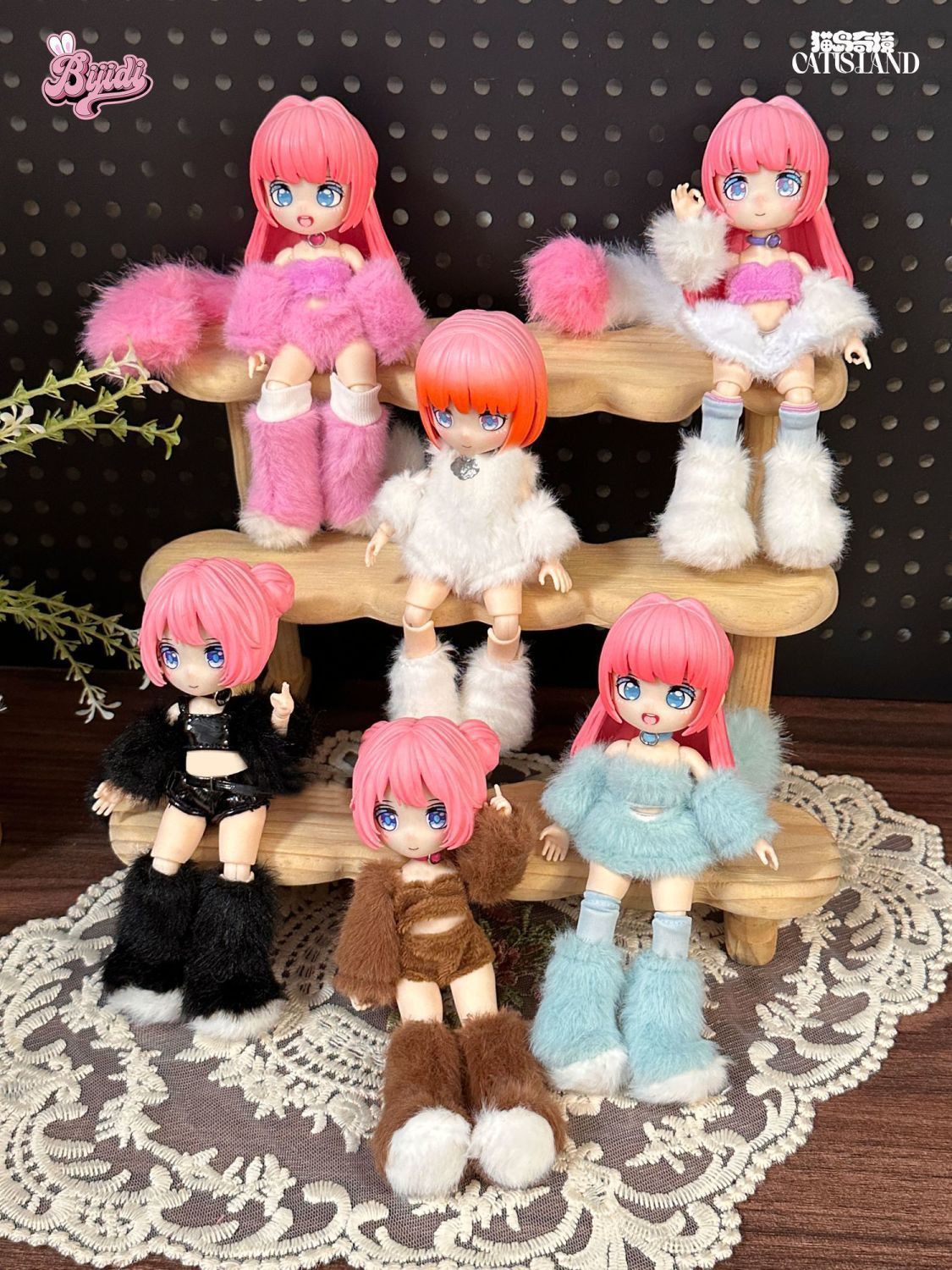 BLJIGI CAT ISI AND 猫島の奇境 1/12スケール BJDブラインド