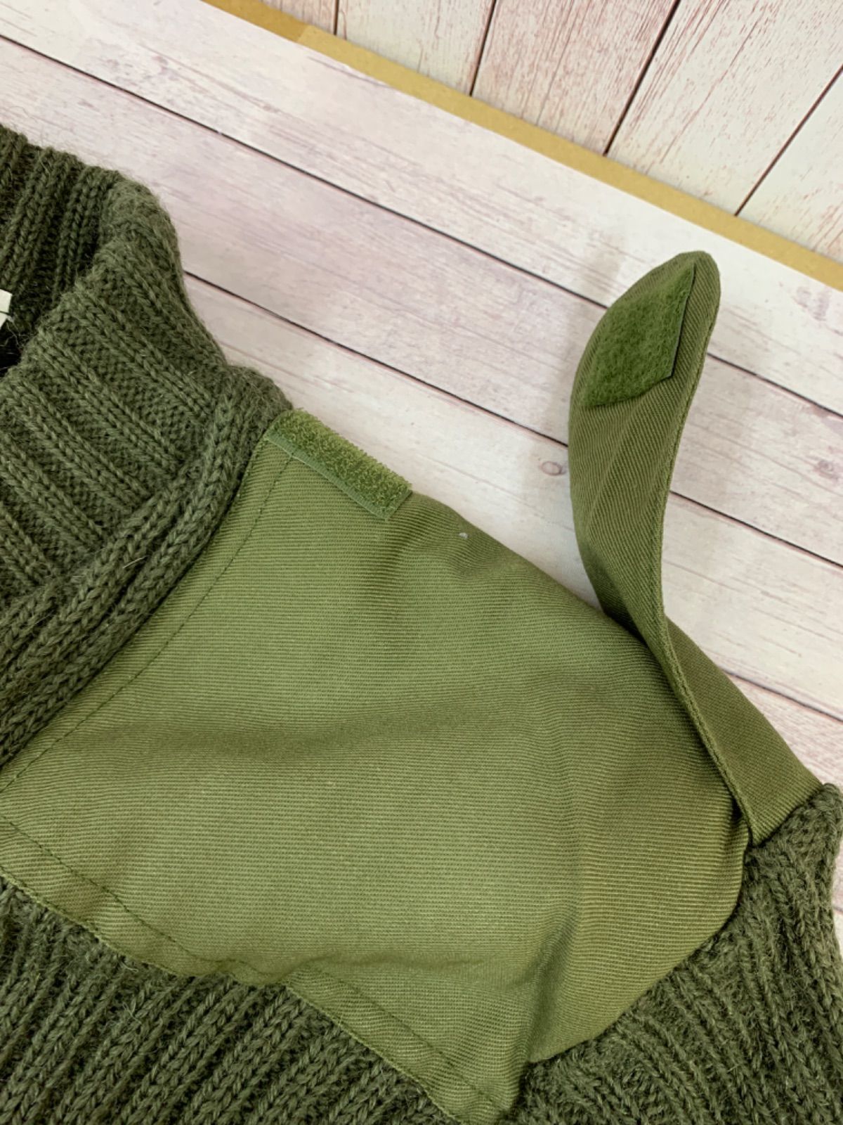 ☆イギリス軍 JERSEY MAN'S HEAVY OLIVE DRAB コマンドセーター 8405