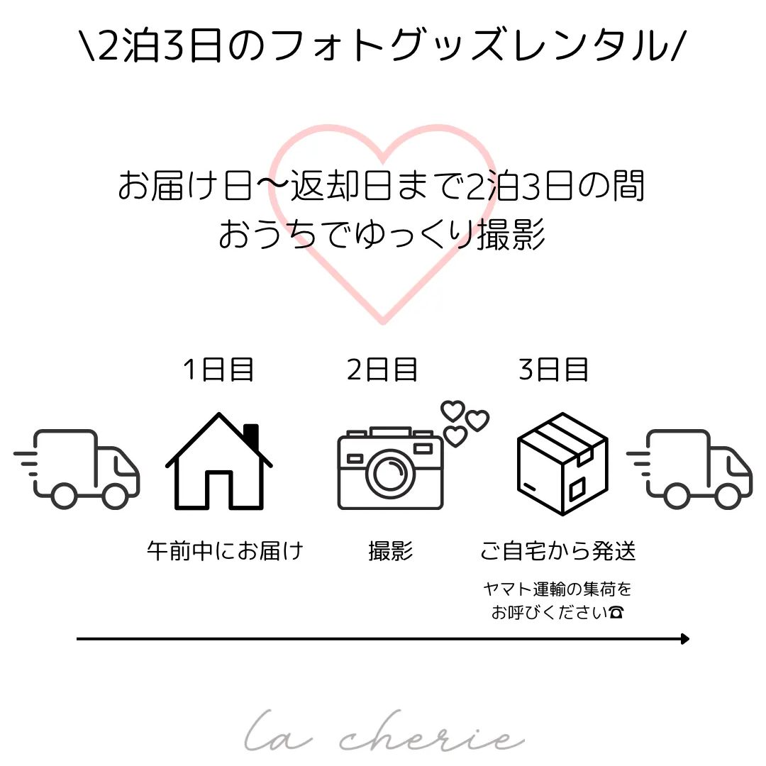 2泊3日レンタル