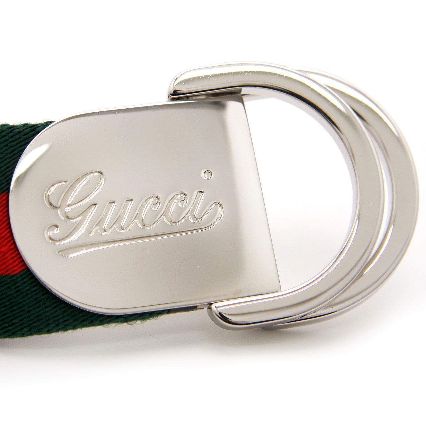 中古美品】グッチ GUCCI ベルト シェリーライン 189812 グリーン 