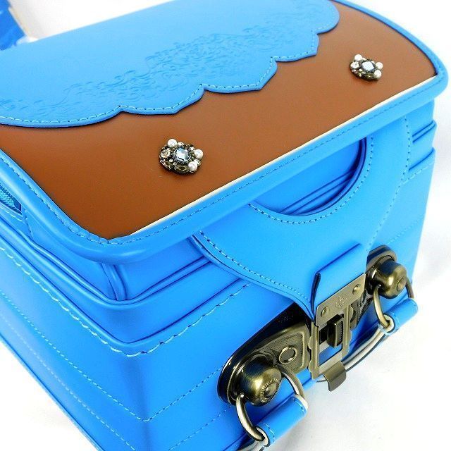 高島屋限定ブラウエブルーメのランドセル女の子用 A4フラット日本製品