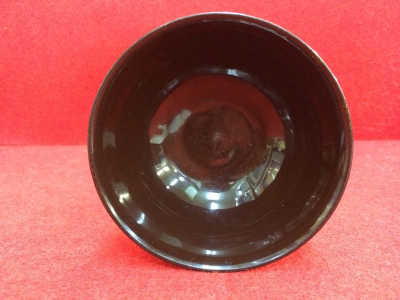 古瀬戸 黒塗り茶碗  口径 11cm    0418 古瀬戸-黒塗り茶碗--口径-11cm----0418 - メルカリ