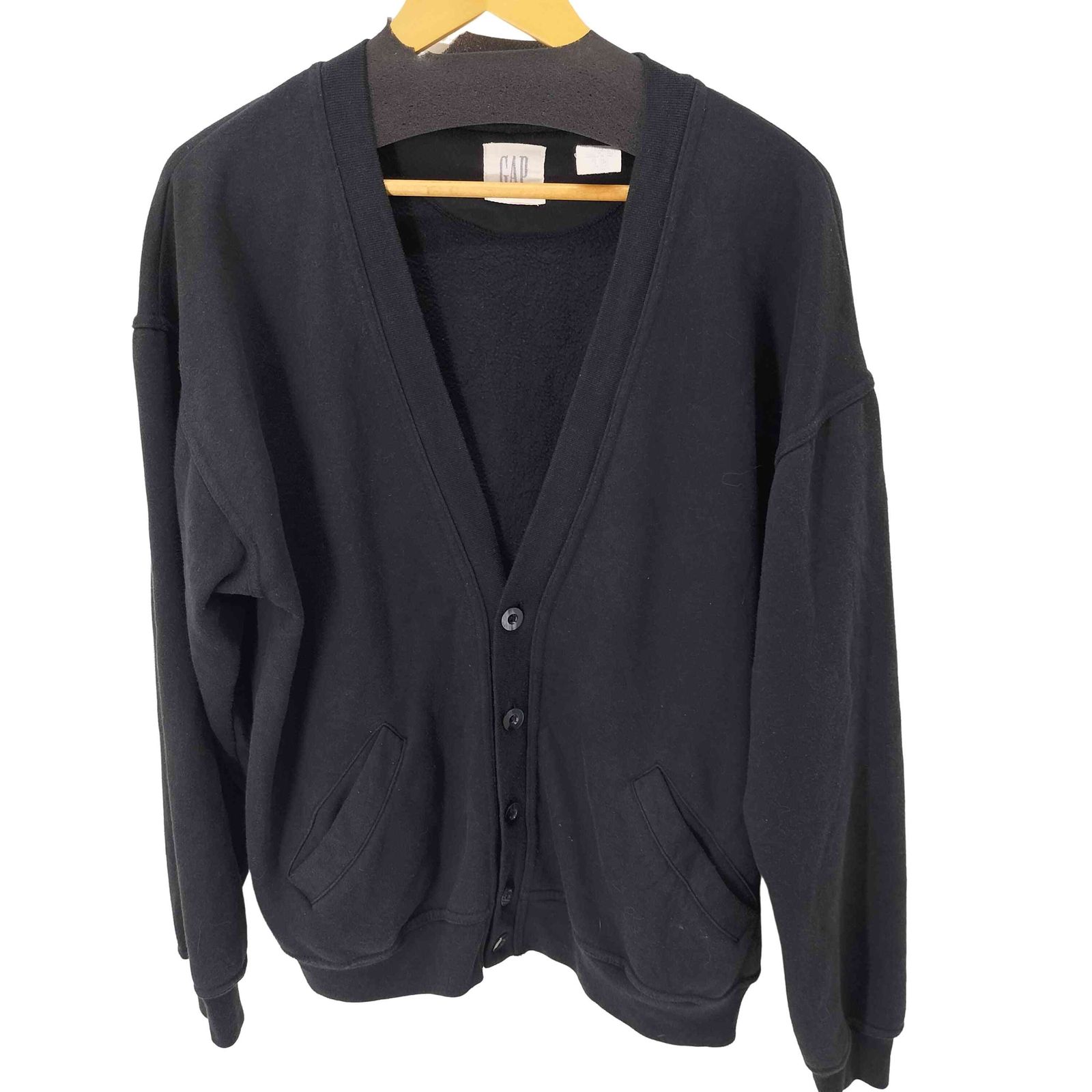 ギャップ Gap 90S 裏起毛 コットンカーディガン メンズ import：L