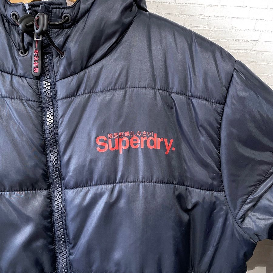Superdry 極度乾燥 しなさい 中綿ジャケット XL OSAKA 大阪 - メルカリ