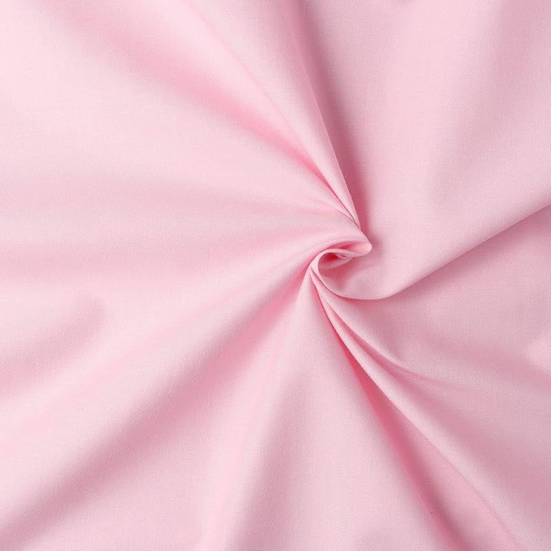 日本紐釦貿易 Nippon Chuko エイティスクエア 無地 生地 綿 シャーティング ウスピンク ピンク系 巾約108cm×7m切売カット KD4630-223-7M