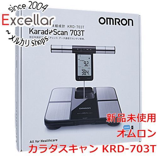 bn:9] オムロン製 体重体組成計 カラダスキャン KRD-703T - 家電・PC