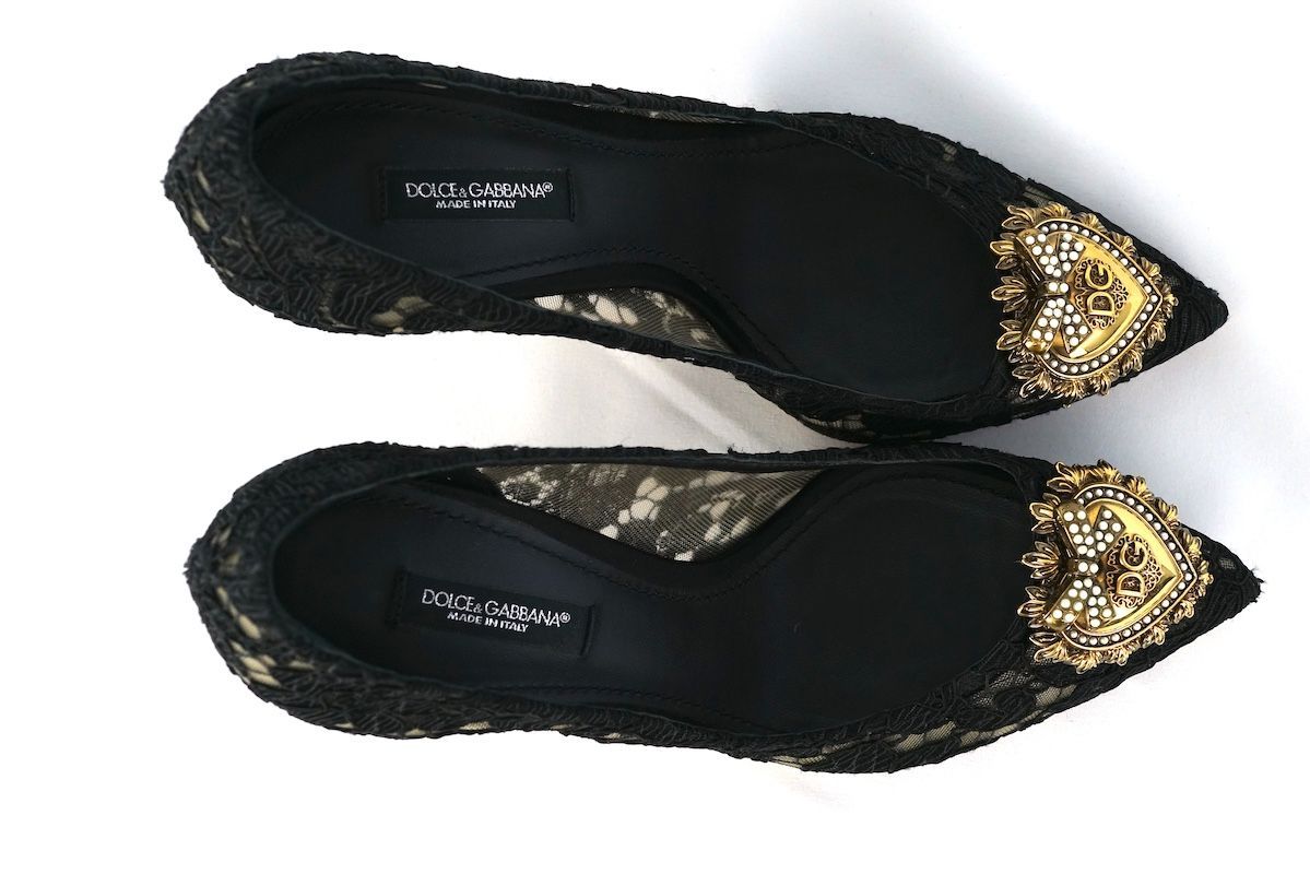 レース パンプス