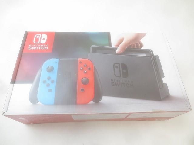 品 ゲーム Nintendo switch ニンテンドースイッチ 本体 HAC-001 動作品 ジョイコン ネオンレッド ブルー き