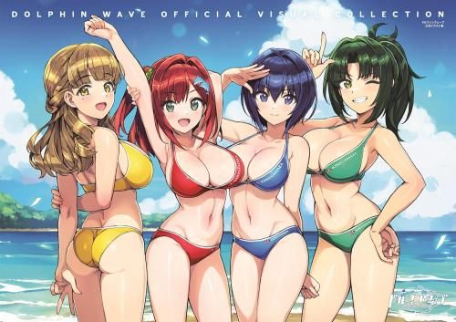 [新品][画集]ドルフィンウェーブ 公式イラスト集 OFFICIAL VISUAL COLLECTION