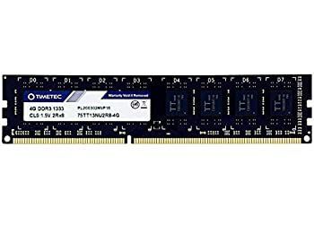 Timetec Hynix IC 4GB DDR3 1333MHz PC3-10600 Non-ECC バッファなし 1.5V CL9 デュアルランク Dell Optiplex 780 DT/MT/SFF メモリ RAM アップ