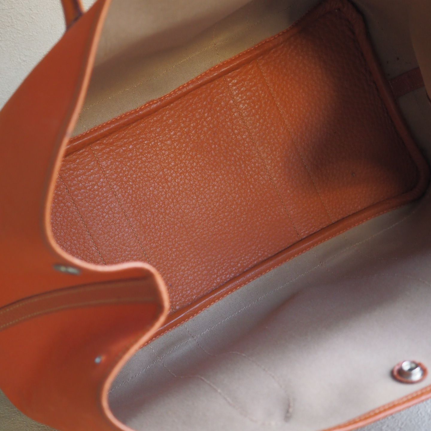 良品特価☆ エルメス HERMES ガーデンパーティ PM ハンドバッグ トート  