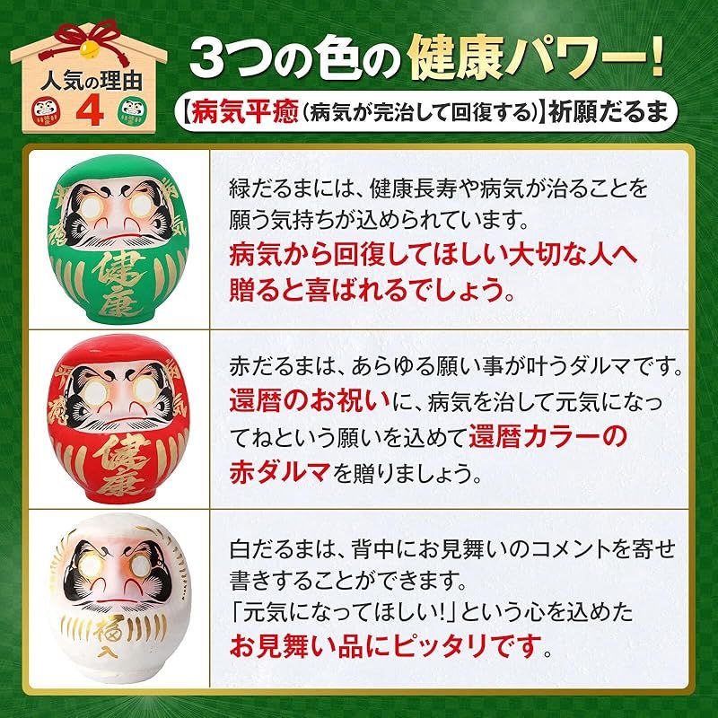 目出しだるまお守り（赤） ｜白崎八幡宮 虎ぽっぽ様 だるまさんお守り 赤ダルマ様と絵護符