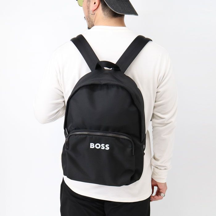 HUGO BOSS ヒューゴ ボス ボスコレクション 50511918 バックパック ナイロンロゴリュックBACKPACK 通勤 通学 2024father