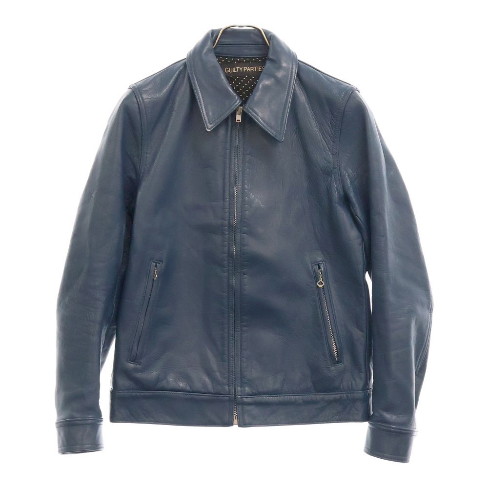 ワコマリア シングル ライダースジャケット L ステアハイド 牛革 楽天